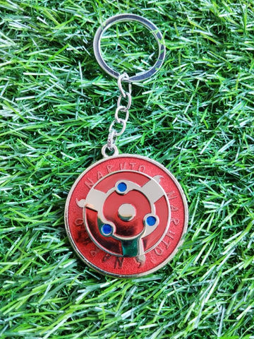 Madara Sharingan Keychains for Kids| Madara MS Spinner Keychains for School bags