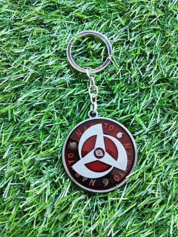 Kakashi Sharingan Keychains for Kids|Kakashi Hataki Mangekyo Sharingan Spinner Keychains for School bags