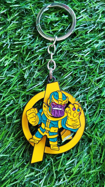 Avangers Thanos Keychains for Kids| Avangers Thanos spinner Keychains for school bags