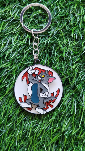 Tom and Jerry Keychains for Kids | Tom Keychain for School Bags, Pouches