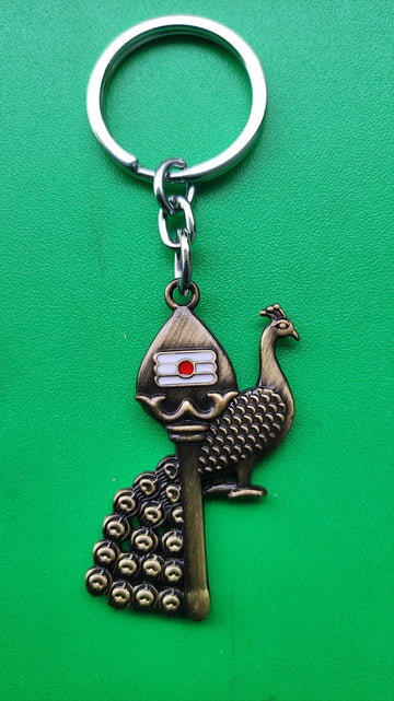 Lord Murugan Keychains 30 | Murugan Keyrings | Murugan Vel Keychains | Murugan Vel Keyrings | Shop Now