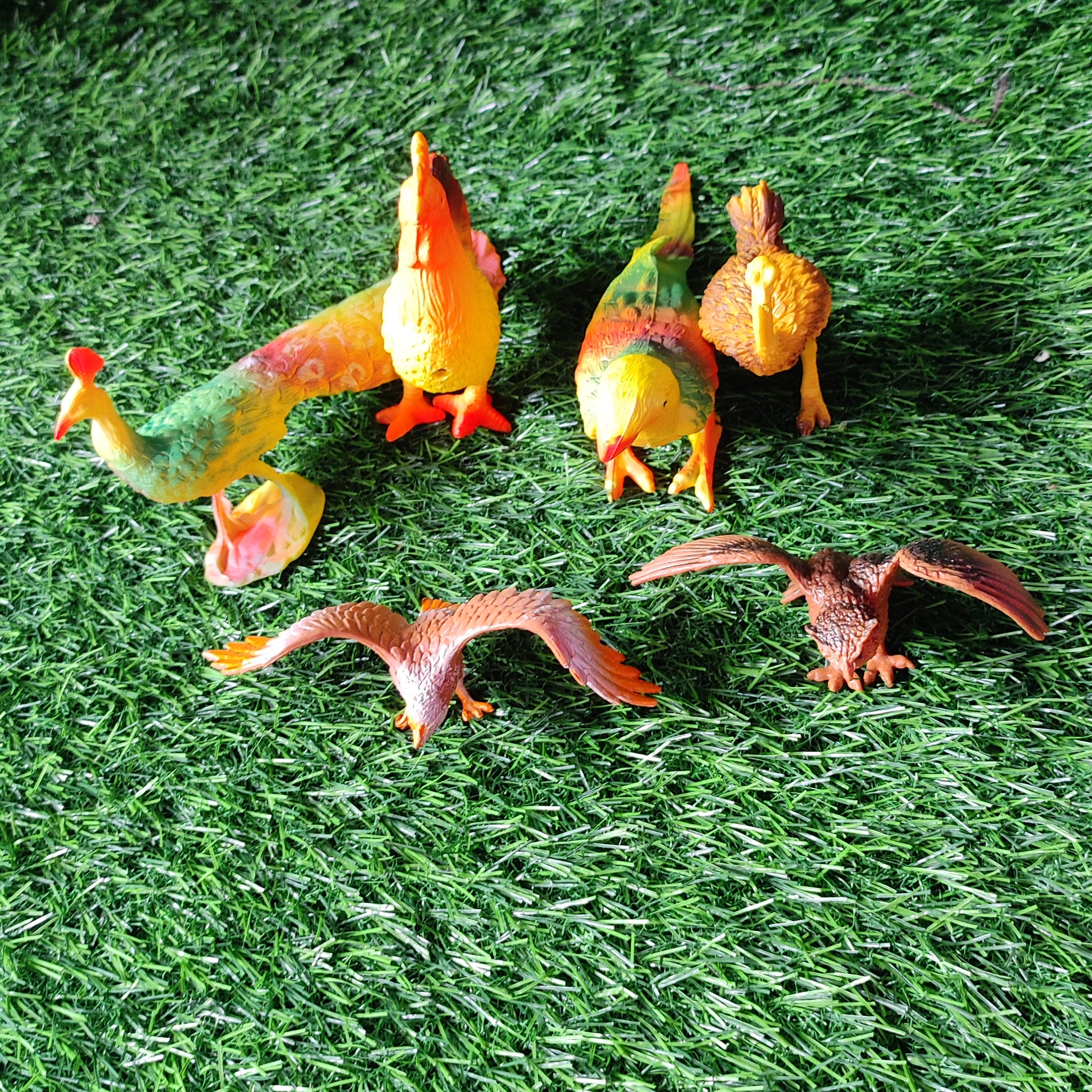 Amazing Birds Toys for Kids | Rubber Birds Toys for Kids | Purchase Online