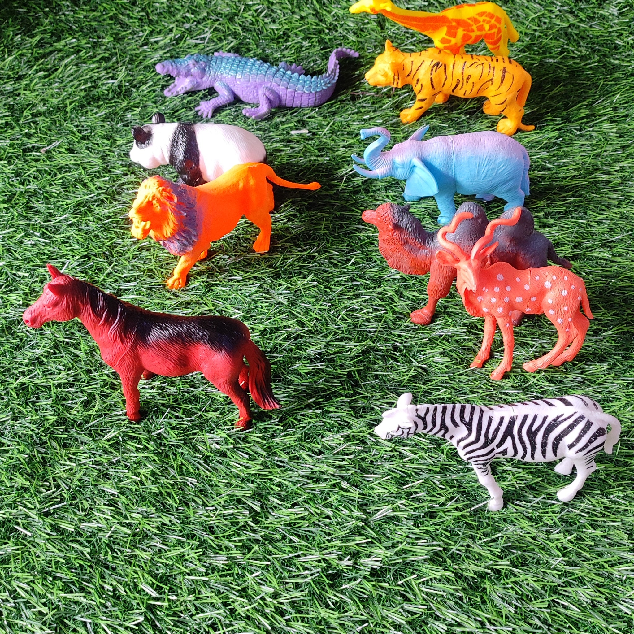 Anime World Toys for Kids | Rubber Wild Animals Toys for Kids | Purchase Online