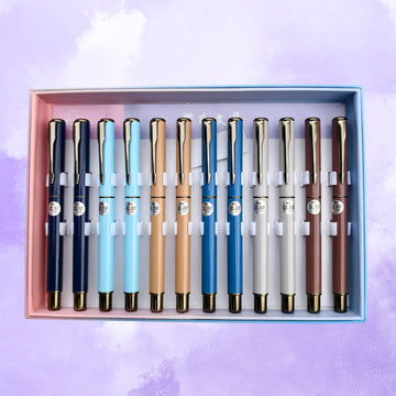 Students Rainbow Nib Fountain Pen - Metal Body | Best Pens for Gift | Best Pens for Students | Shop Now HKFP008