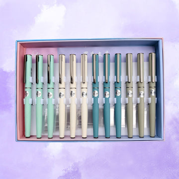 Students Metal Fountain Pen – Pastel Colour Edition | Best Pens for Gift | Best Pens for Students | Shop Now HKFP007