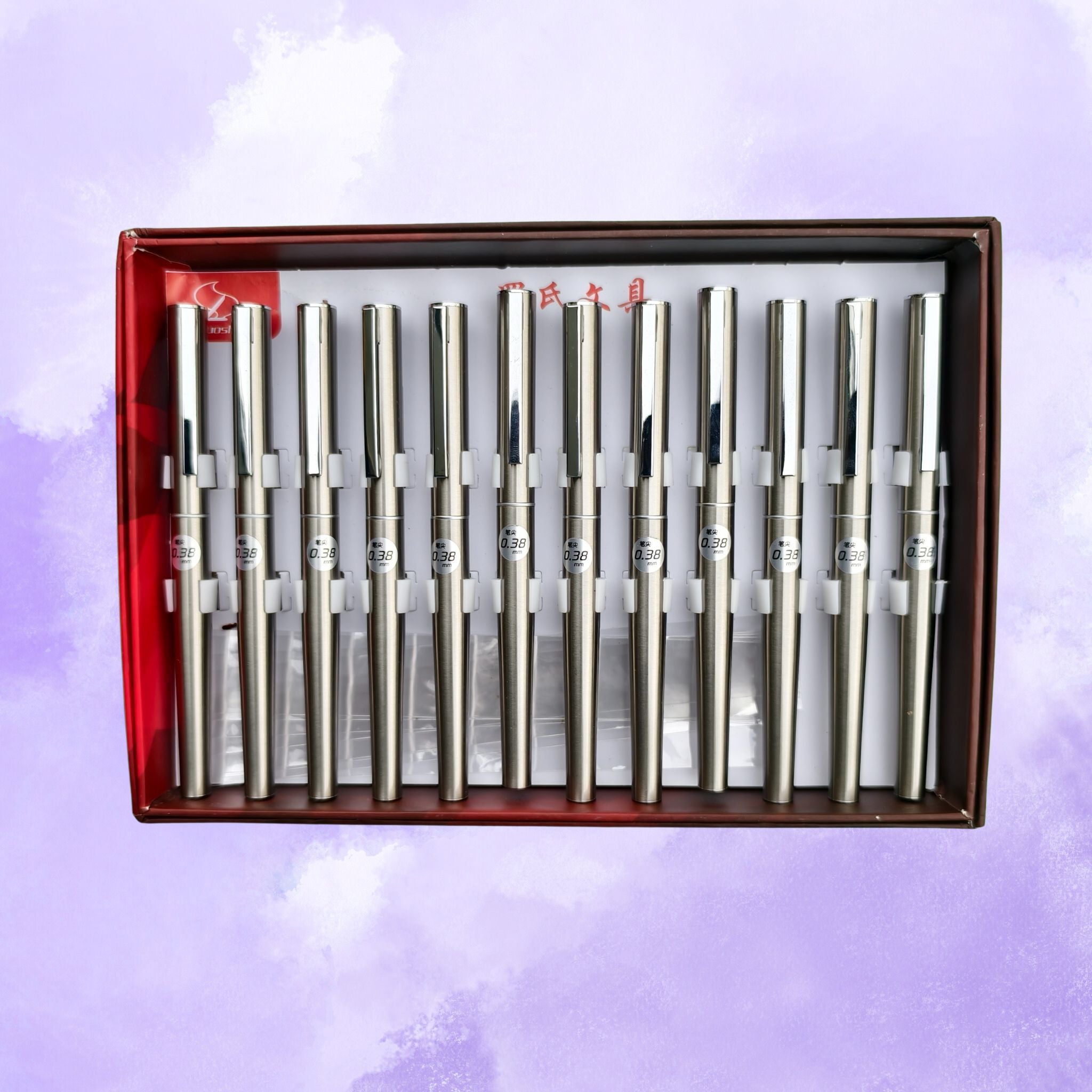 White Fountain Pen – Metal Body Edition | Best Pens for Gift | Best Pens for Students | Shop Now HKFP005