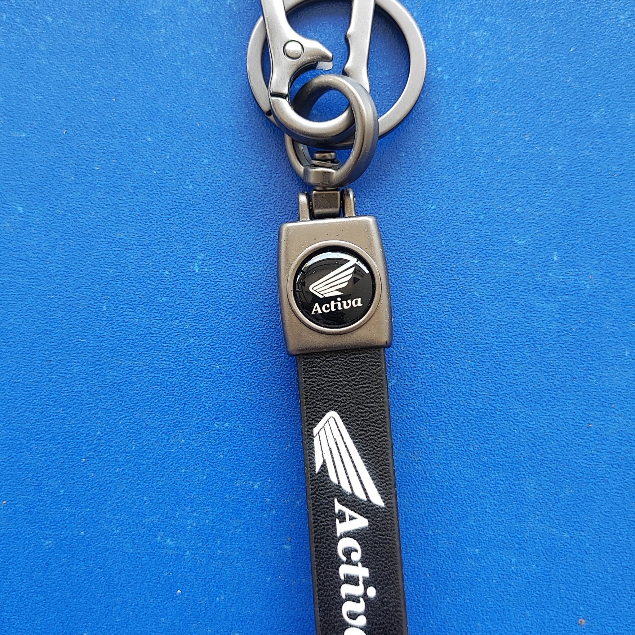 30 Action Logo Keychain| Action Logo Steel and Leather Keychain for Car and bikes