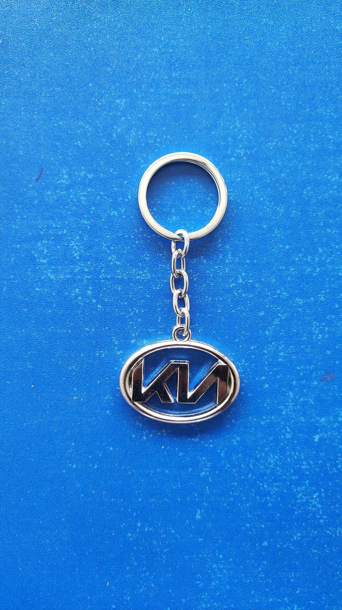 KIN Logo Keychain03 |KIN Logo Silver Keychain for Car and Bikes