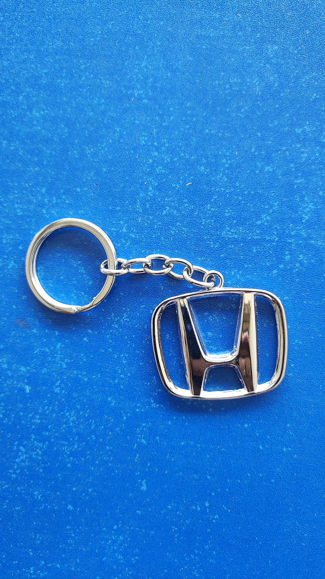 Honda Logo Keychain 04 |Honda Logo Silver Keychain for Car and Bikes
