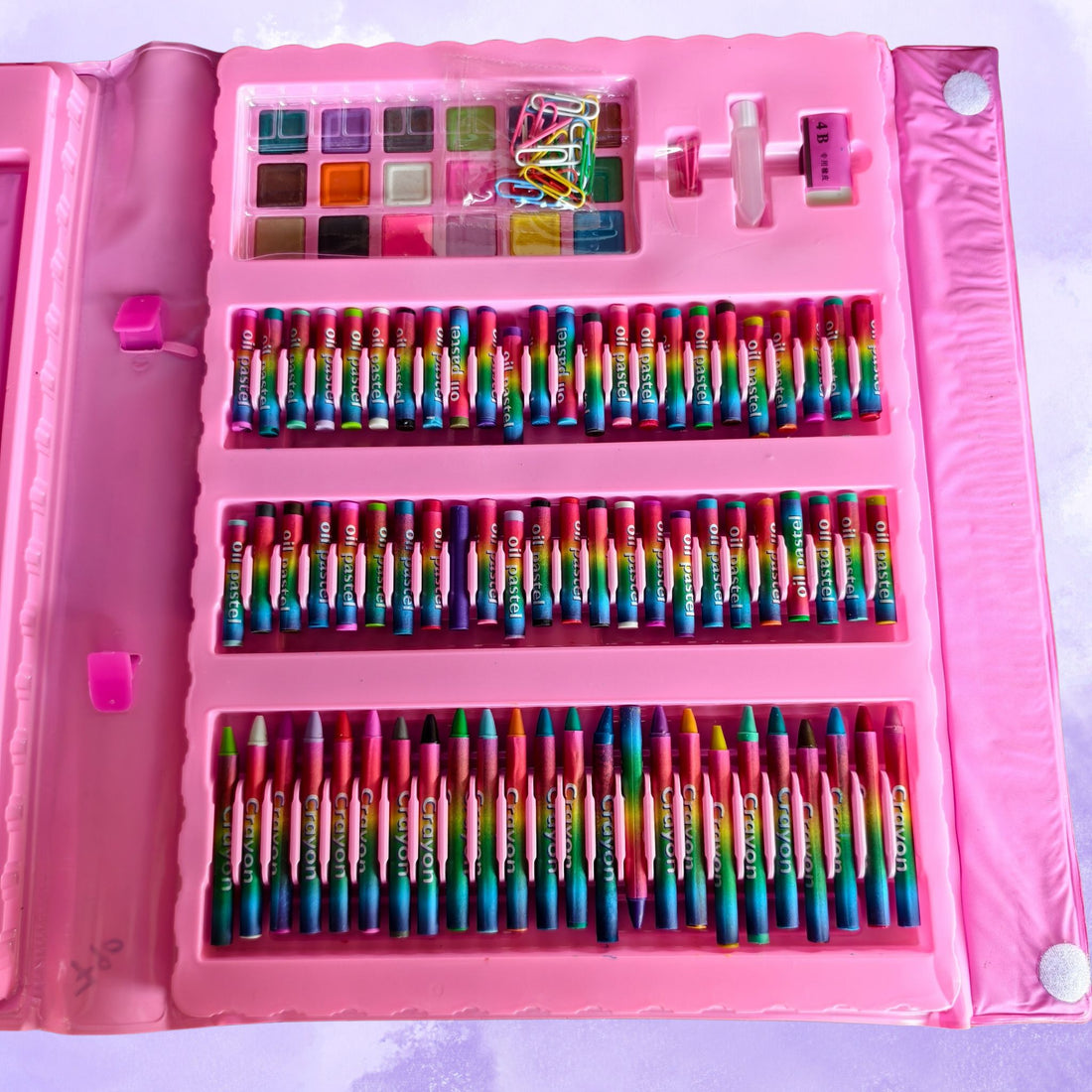 Suitcase Coloring Set for Kids (208 Pieces) | Art Set for Kids | Drawing Set for Kids | Shop Now