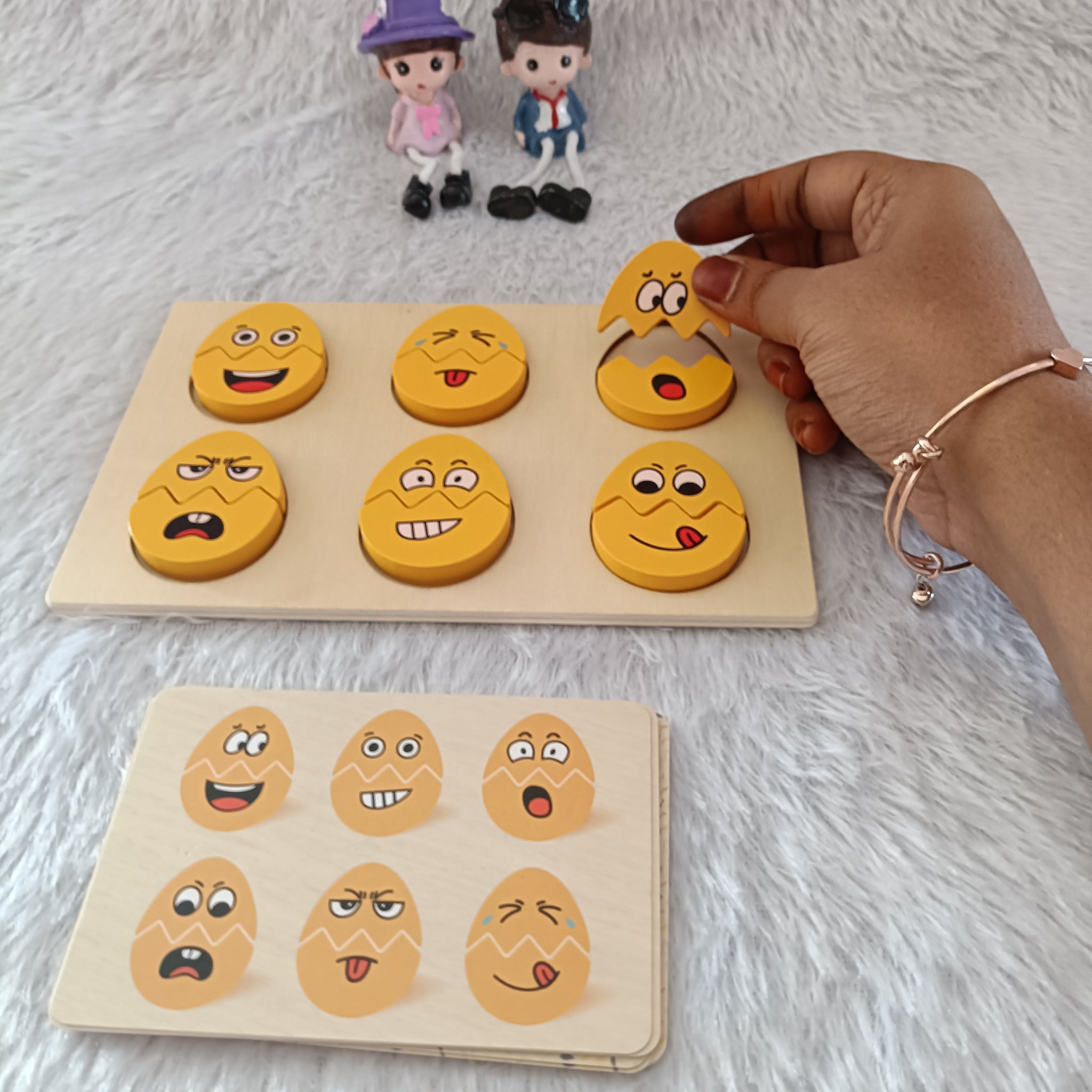 Emoji Eggs Pattern Matching Game for Kids | Skill Development Toys for Kids | Shop Now