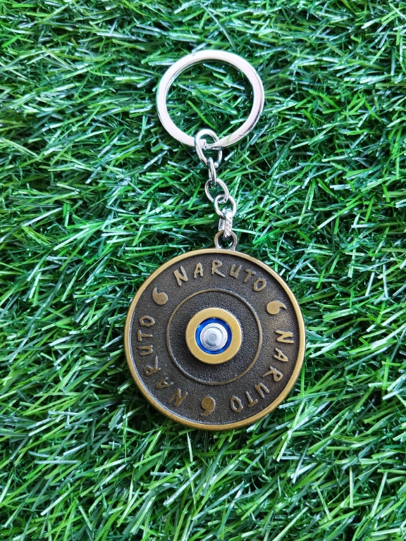 Naruto Uzumaki Keychains for Kids|Uzumaki Clan Symbol Spinner Keychains for School bags