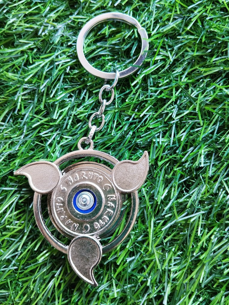 Kakashi Sharingan Keychains for Kids| KaKashi Hatake MS Spinner Keychains for School bags