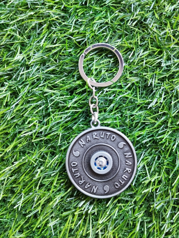 Kakashi Sharingan Keychains for Kids|Kakashi Hataki Mangekyo Sharingan Spinner Keychains for School bags
