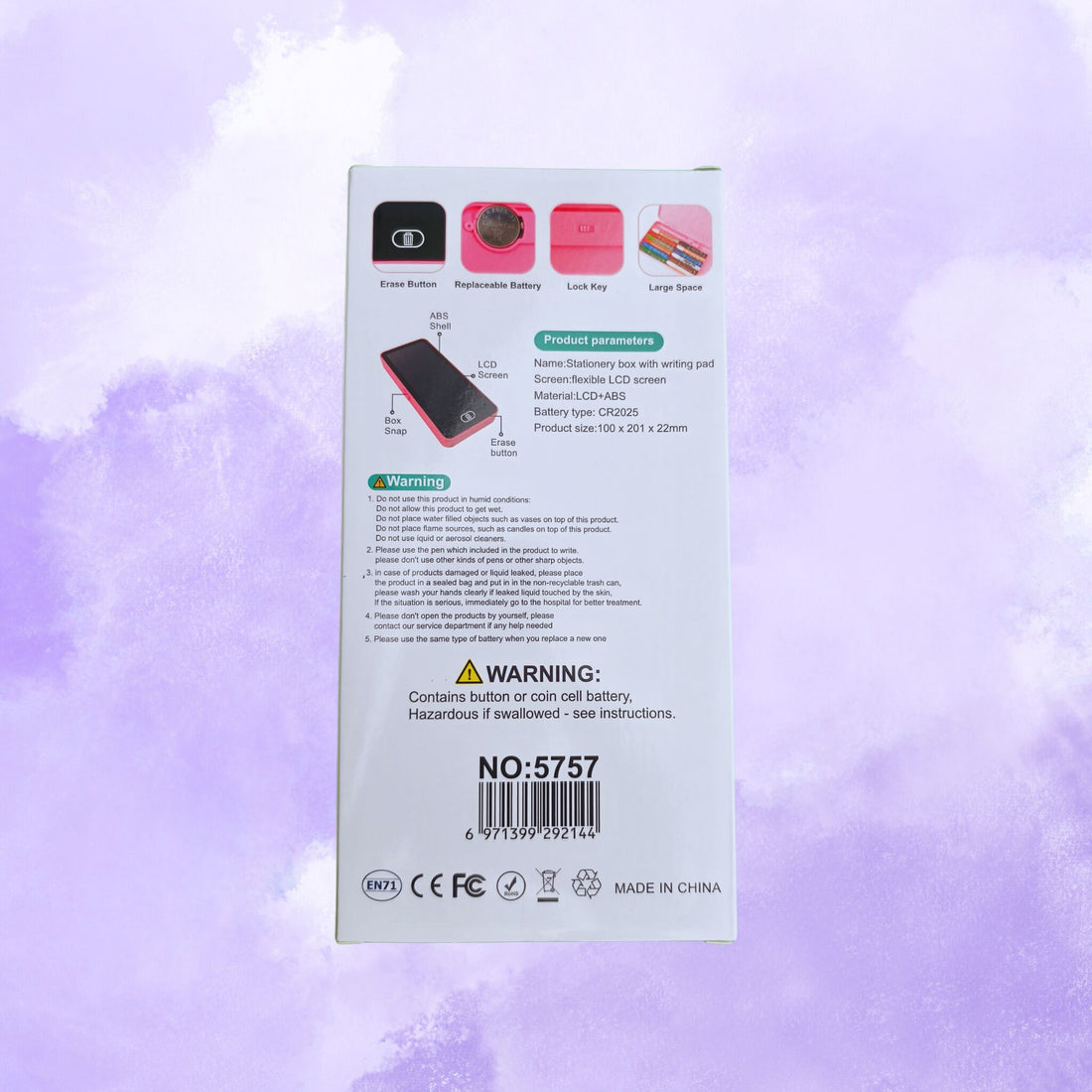 LCD Pencil Box | LCD Drawing Pen Cases | 2 in 1 LCD Drawing Pencil Boxes for Kids | Shop Now