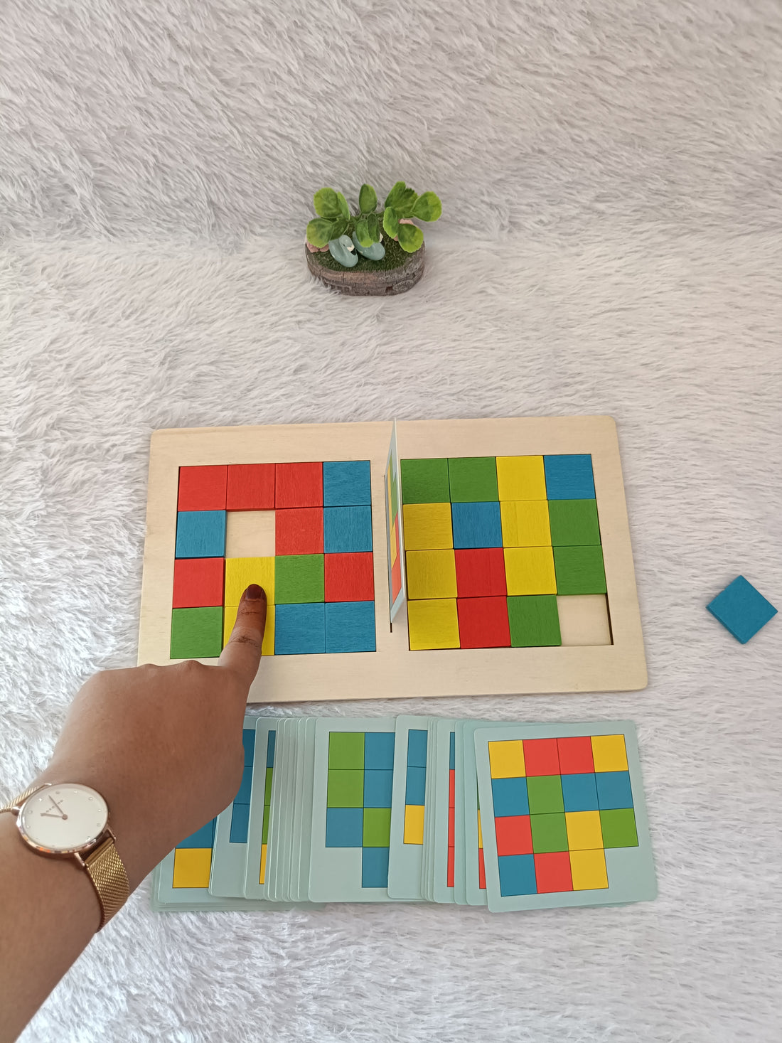 Rubik Cube Battle for Kids | Wooden Pattern Matching 2 Player Game for Kids | Shop Now