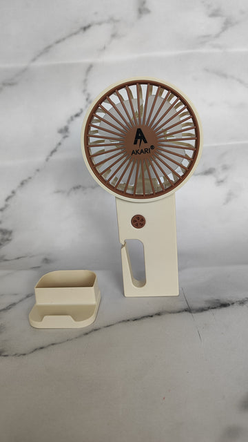 Akari Mini Portable Fan for Kids | Mini Hand Fan For Kids | AK3009HF Purchase Online